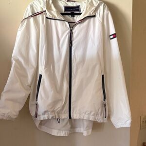 Tommy Hilfiger Women's White Utility Jacket